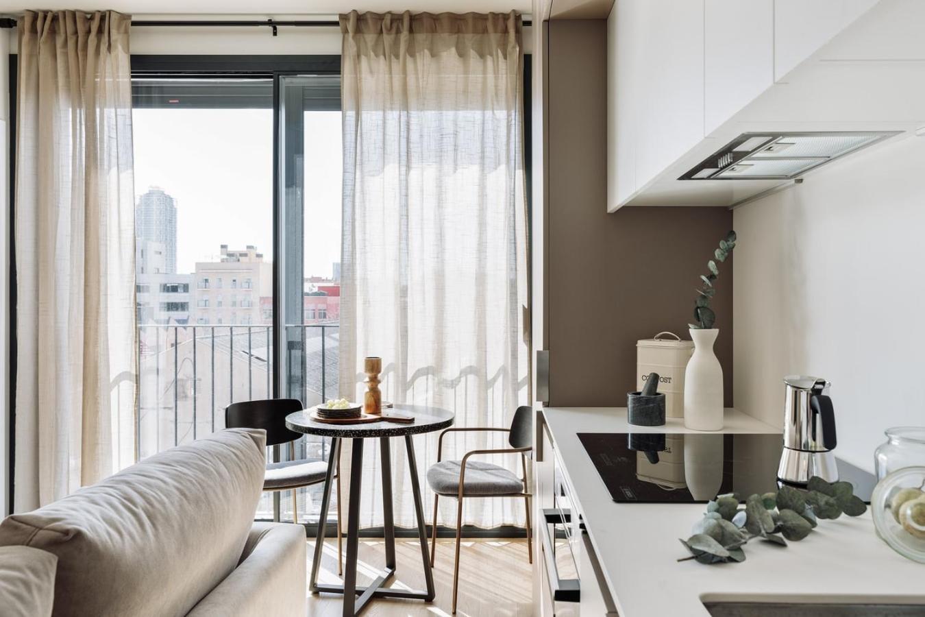 Appartement Serrat - 1 Bedroom And Office In Poblenou Barcelona
